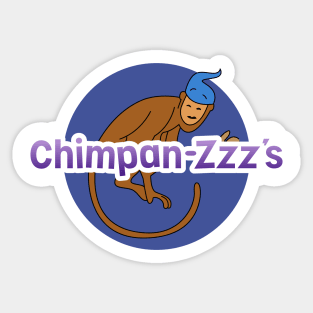 Chimpan-Zzz's - Community Monkey Gas Sticker